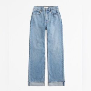 Abercrombie Curve Love 90s Relaxed High Rise Jeans